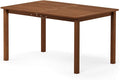 Furinno Tioman Outdoor Dining Table, Natural 35.5"D x 59.0"W x 29.0"H by Furinno-FitsYourSpaceFitsYourBudget