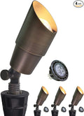 MALORY Brass Landscape Spotlight 4-Pack by MALORY