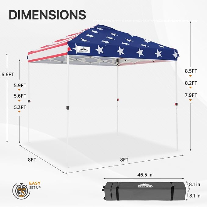 EAGLE PEAK Pop Up Canopy Tent - Image 3