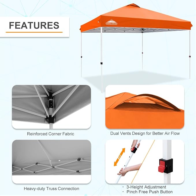 EAGLE PEAK Pop Up Canopy Tent - Image 7
