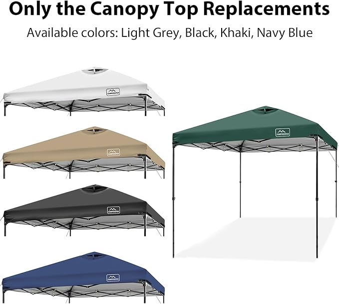 KAMPKEEPER Replacement Top Pop Up Canopy Tent Cover Roof - Image 3