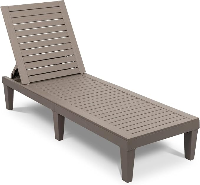 VINGLI Outdoor Chaise Lounge Chair by VINGLI