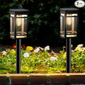 EXCMARK 2 Pack Solar Lights Outdoor Waterproof by ExcMark