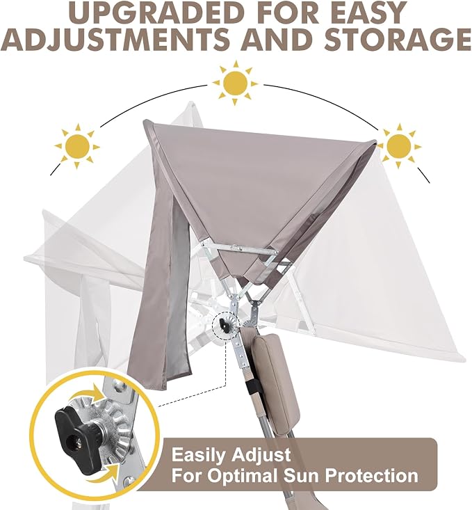 Backpack Beach Tanning Chair - Image 6