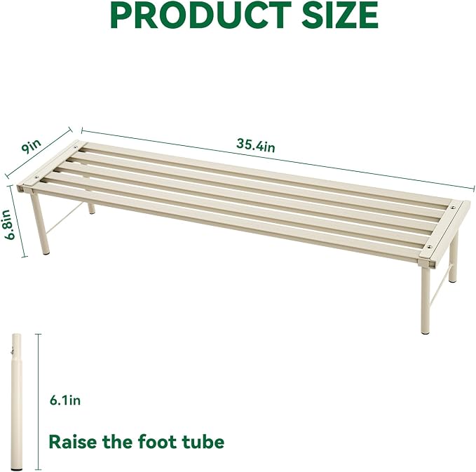 Metal Plant Stand, Rust-proof Aluminum Flower Pot Stand, Heavy Duty Planter - Image 3