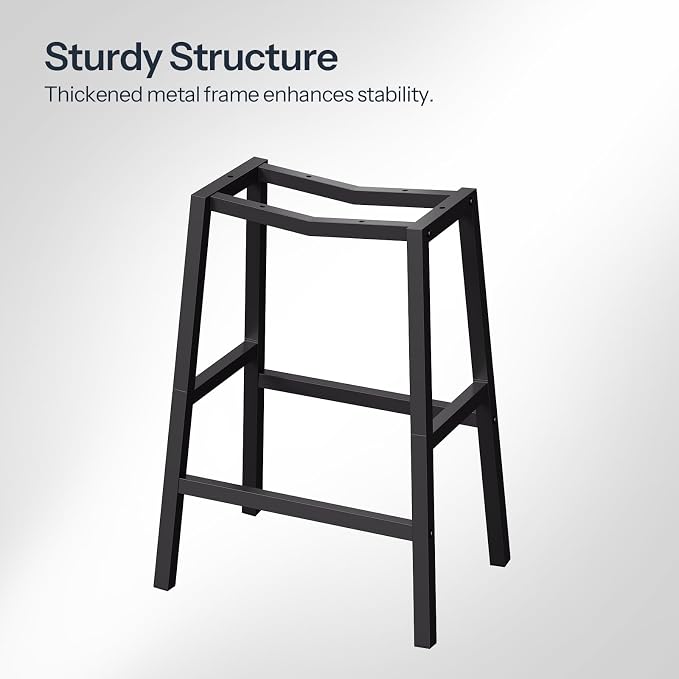 HOOBRO Bar Stools Set of 2, Counter Height Bar Stools, 23.6 Inch Barstools - Image 9