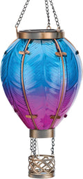 Regal Art & Gift Hot Air Balloon Solar Lantern – Hanging Solar-Powered LED by REGALARTGIFT