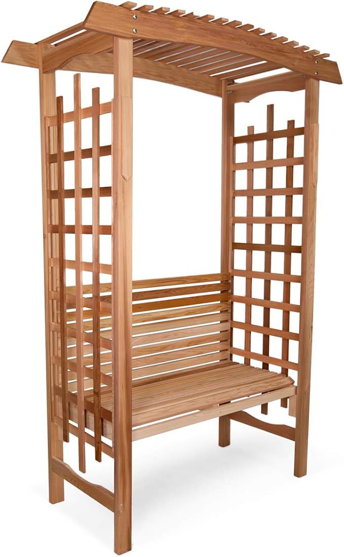 All Things Cedar GA87-B Garden Arbor by AllThingsCedar