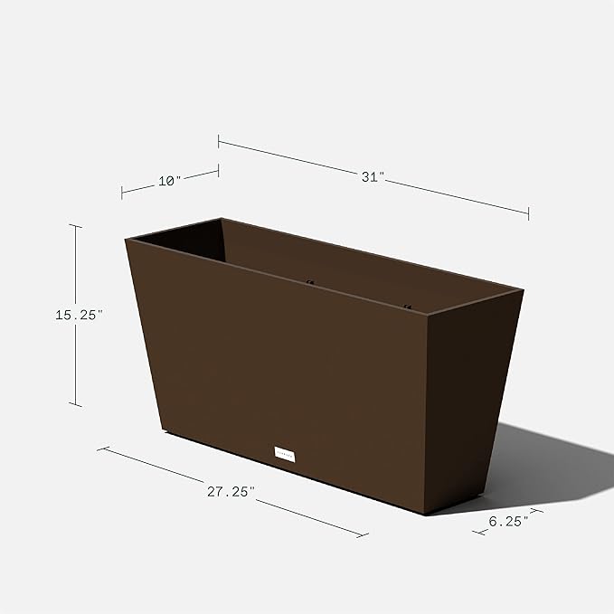 Veradek Pure Series Midori Trough Planter - Image 2