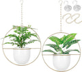 2 Pack Hanging Planters for Indoor Plants by Shineloha