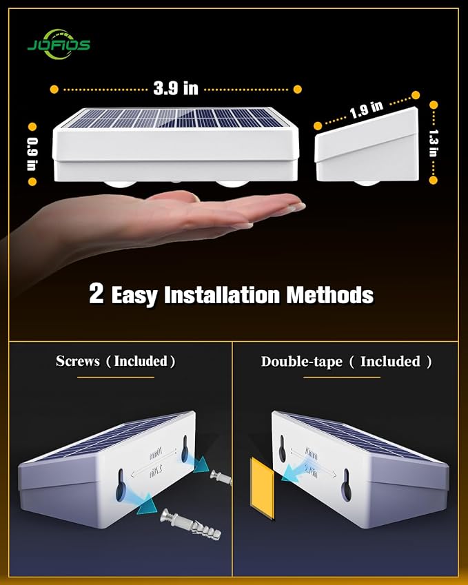 Solar Fence Lights 20 Pack, 50 Lumens Outdoor Solar Lights - Image 6