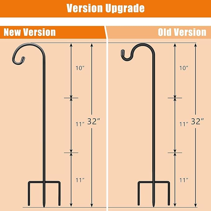 Gtongoko 32 Inch Shepherds Hooks - Image 7
