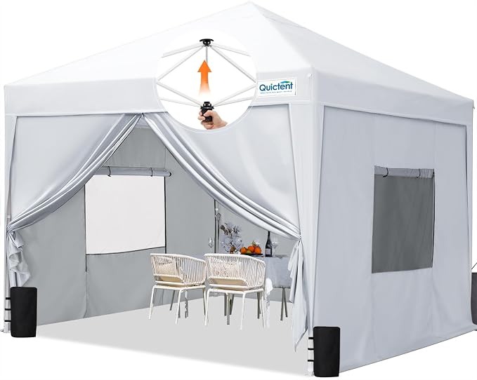 Quictent Privacy 10x10 Pop up Canopy Tent by QUICTENT