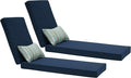 Outdoor Chaise Lounge Cushions, Olefin Lounge Cushion, Rainproof Color by Unknown