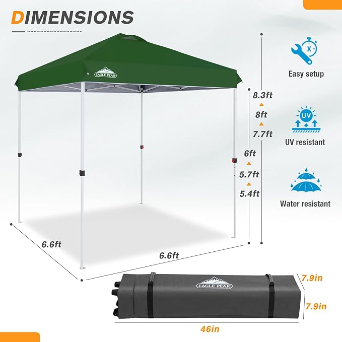 EAGLE PEAK Pop Up Canopy Tent - Image 4