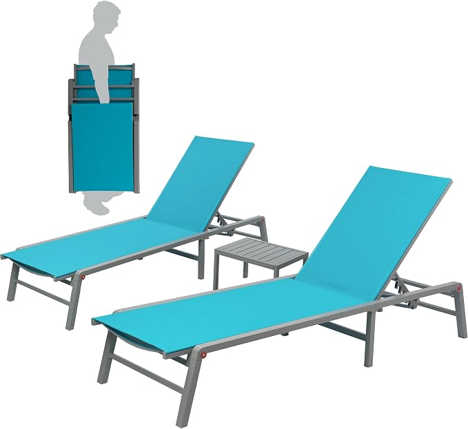 Kozyard 3-Pieces Patio Lounge Set - Image 3