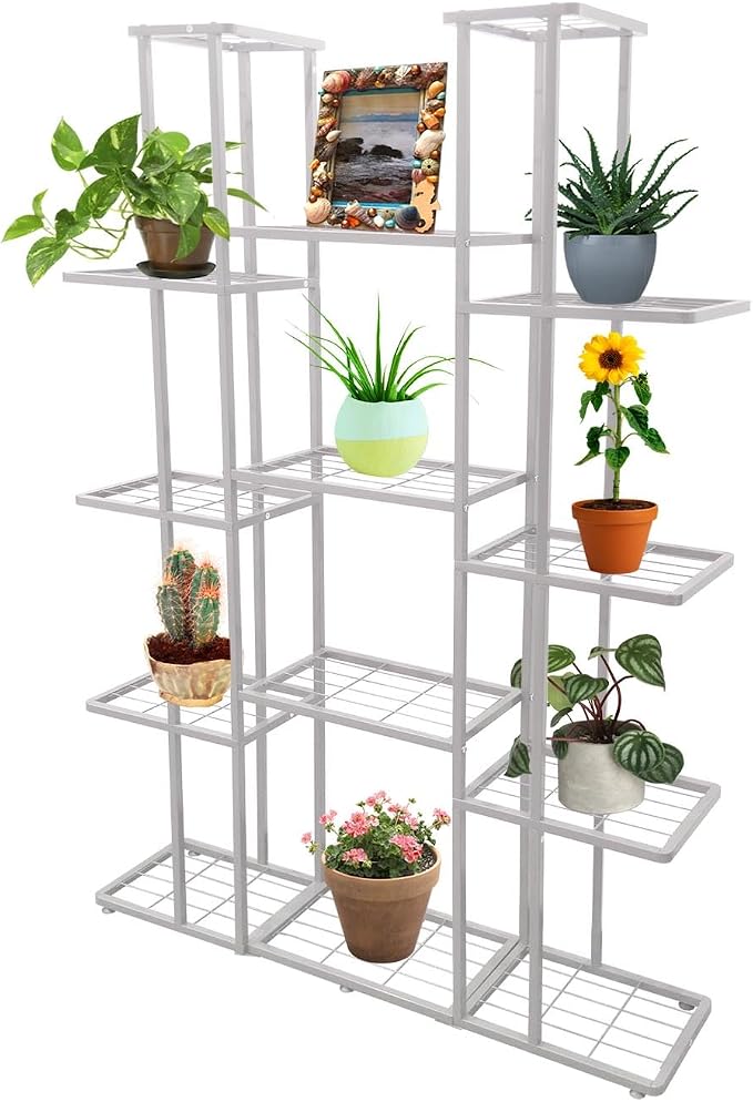 MTB Garden 5 Tier 14 Potted Metal Large Plant Stand - Image 2