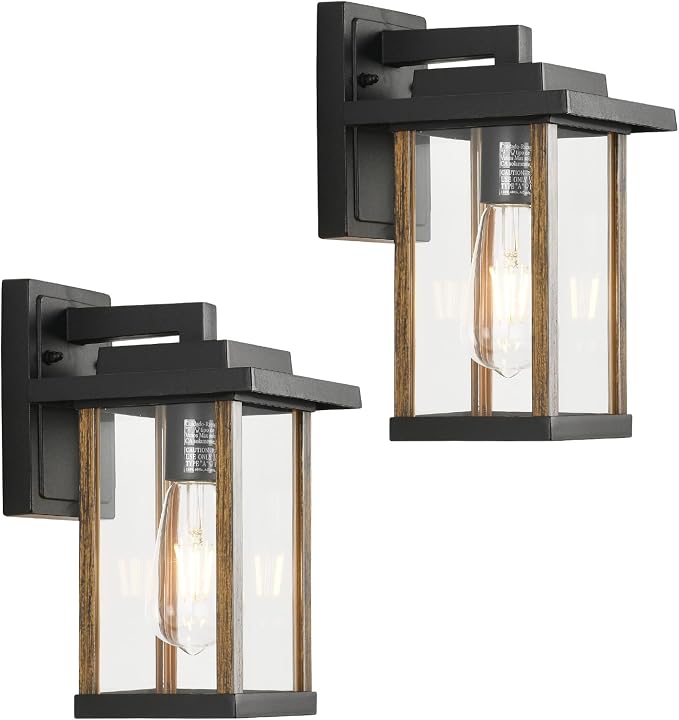 Outdoor Wall Sconce, Outside Porch Light Fixtures, Anti-Rust Exterior Wall - Image 8