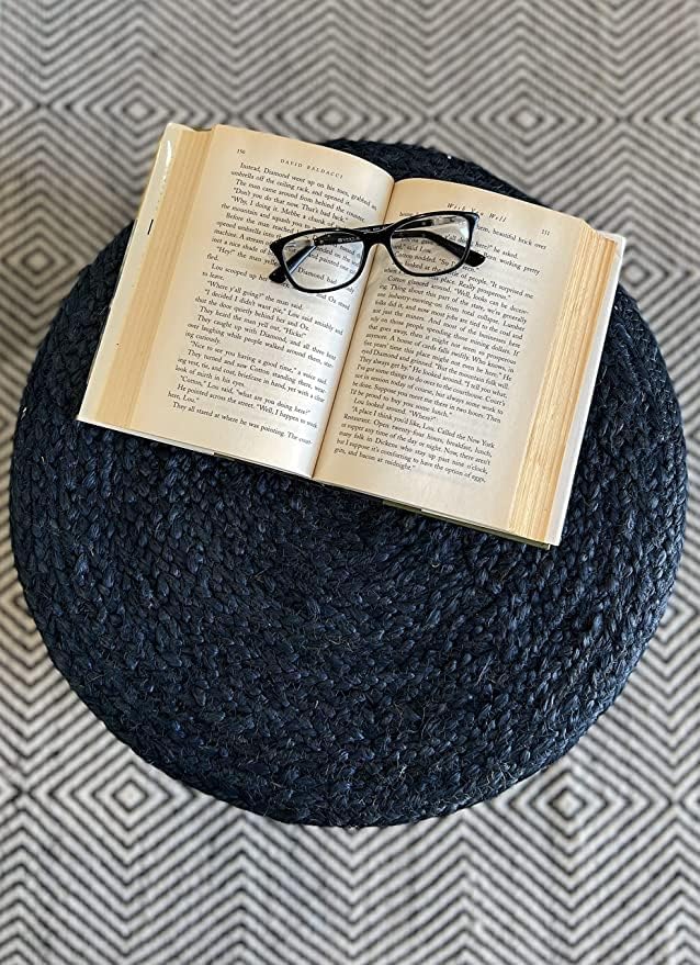 S & L Homes Pouf Ottoman - Image 5