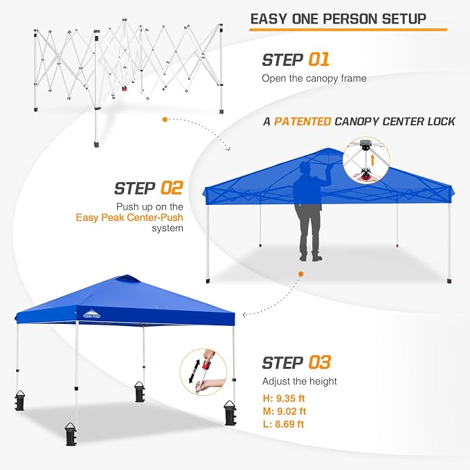 EAGLE PEAK Pop Up Canopy Tent - Image 6