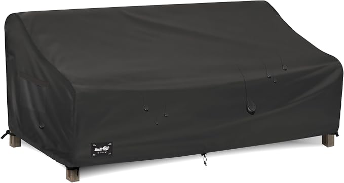 JinHrtoyi 3-Seater Outdoor Couch Cover, 79Wx38Dx35H inches Outdoor Furniture by JinHrtoyiFurnitureCovers