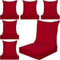 Hoteam 6 Set Outdoor Chair Cushions 20 x 20 Inch Patio Cushions Deep Seat by Hoteam