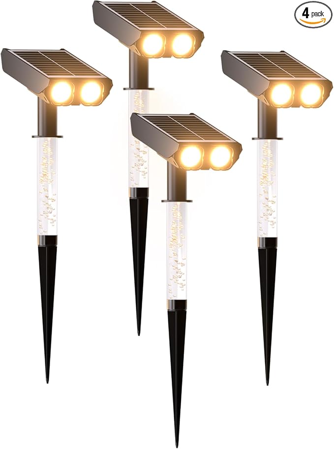 Solar Spotlights Outdoor Waterproof- 2 IN 1 Solar Spot Lights Outdoor by Unknown