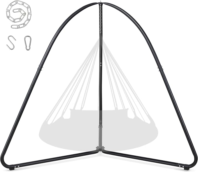 SUNCREAT Tripod Hanging Chair Stand – 400lbs Capacity, Heavy Duty Steel by SUNCREAT