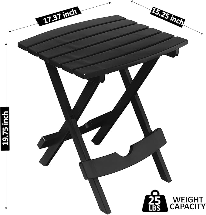 Adams Quik-Fold® Side Table - Image 3