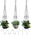 RIFNY Macrame Plant Hanger for 5 to 10 Inch Plant Pots, 35 Inch Indoor Handmade by RIFNY