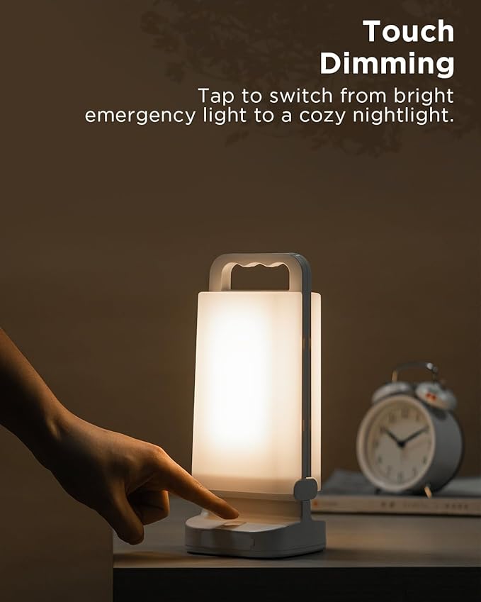 Solar Camping Lantern, Rechargeable Battery Powered Camping Light 6000mAh Up to - Image 7