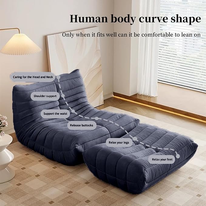 Bean Bag Chair - Memory Foam Bean Bag Chair - Image 3