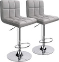 Leopard Bar Stools, Modern PU Leather Adjustable Swivel Bar Stool by LEOPARDPRODUCTS