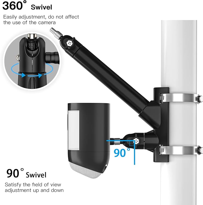 HOLACA 2-in-1 Pole Mounting Bracket - Image 6