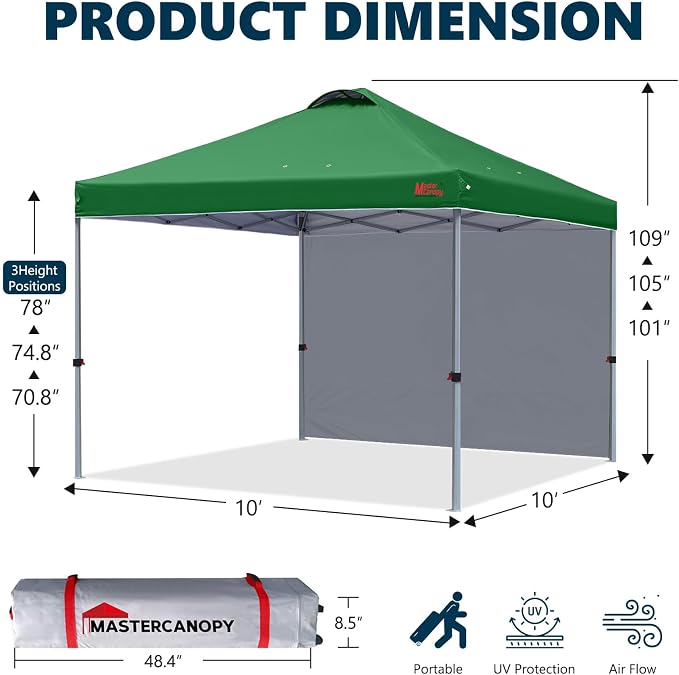 MASTERCANOPY Durable Pop-up Canopy Tent - Image 5
