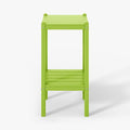 WestinTrends Malibu 36" Outdoor Adirondack HDPE 2-Tier Patio Side Table by WestinTrends