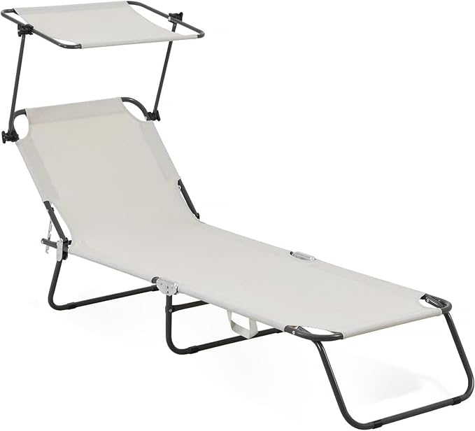 Folding Outdoor Lounge Chair by COMFYSURE