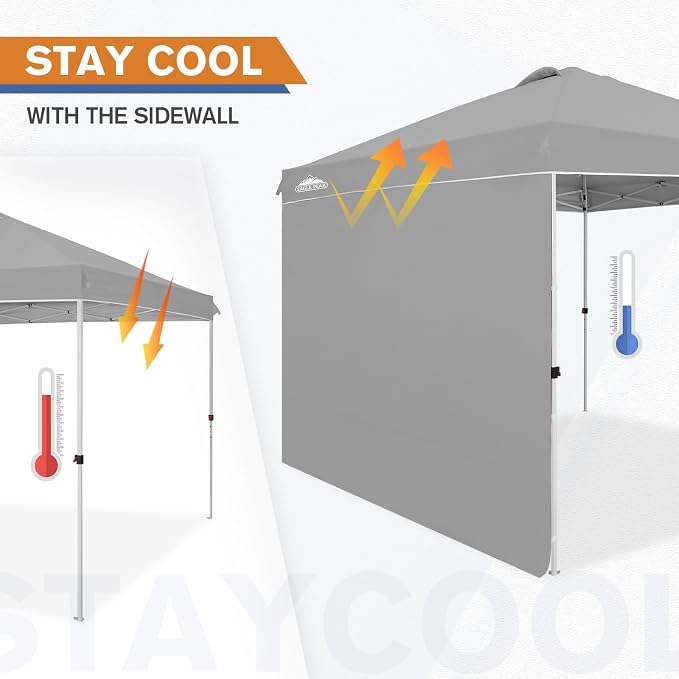 EAGLE PEAK Commercial Canopy 10x10 Pop Up Canopy Tent - Image 8