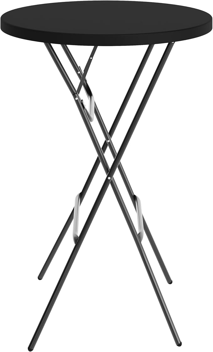 Flash Furniture Elon Round Folding Bar Height Table - Image 7