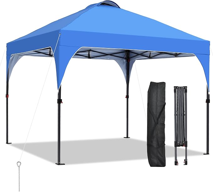 GDY 10x10 Pop Up Canopy Tent, Outdoor Gazebo by GDY