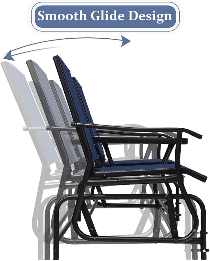 Giantex Outdoor Glider, Rocking Chair - Image 5