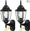 Lamomo Outdoor Wall Sconce, 2 Pack Dusk to Dawn Motion Sensor Light Fixtures by Lamomo