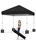 Garvee 10x10 Pop Up Canopy Tent, Heavy Duty Commercial Instant Shelter by Garvee