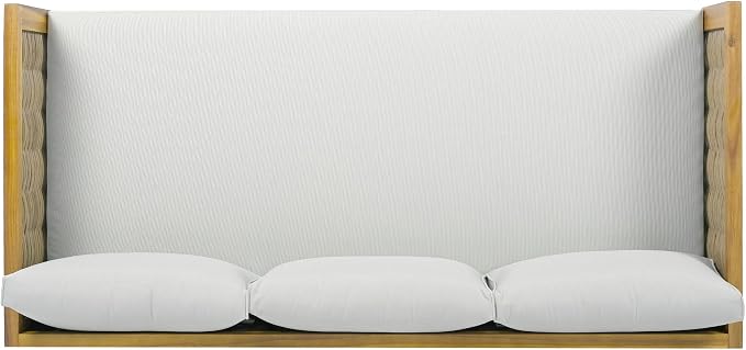 LUMISOL Patio Daybed with Rattan Armrests - Image 9