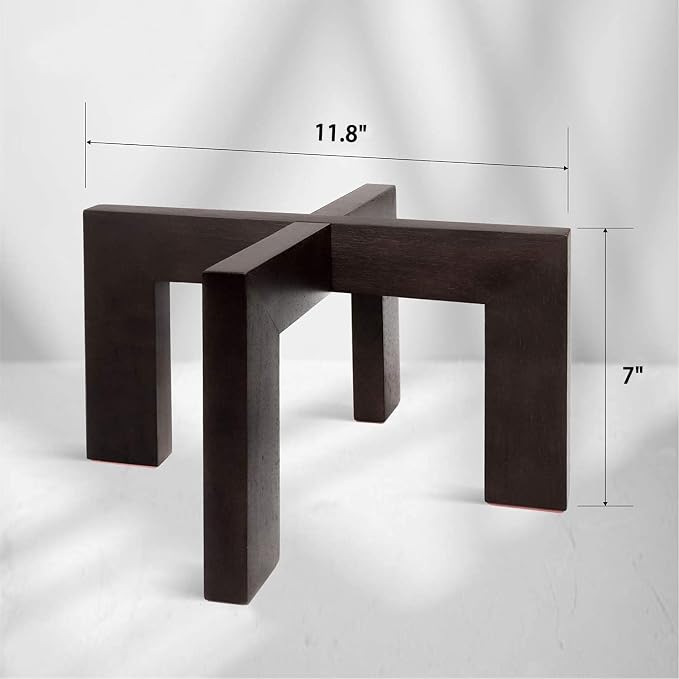 2 Pack Plant Stand Indoor Outdoor, Mid Century Plant Stand - Image 4