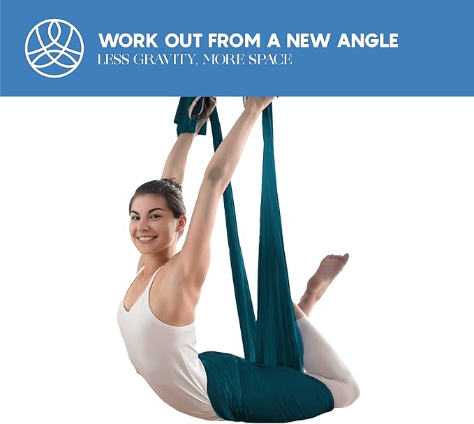 Aerial Silk Yoga Hammock & Swing - Image 6