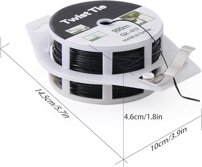 328ft Twist Ties, Plant Ties for Vines Garden Wire - Image 4