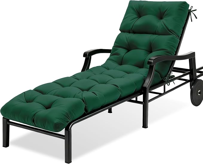 MTMR Chaise Lounge Cushion Outdoor, Non-Slip Chair Cushion by Unknown