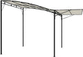 Outsunny 10' x 8' Outdoor Pergola and Patio Gazebo, Extendable Side Awning by Outsunny