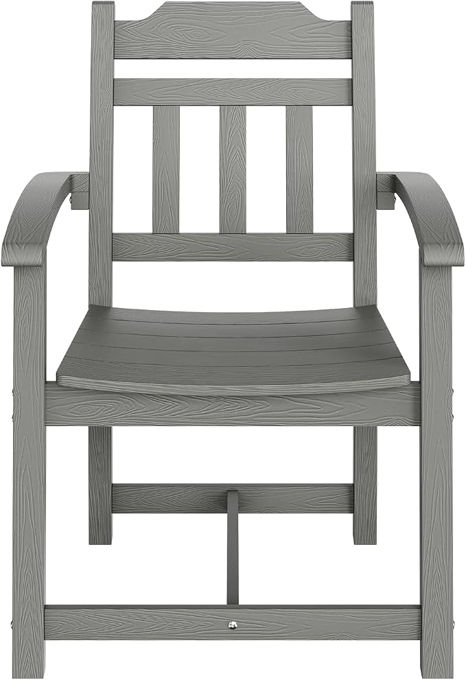VEVOR Outdoor HIPS Patio Dining Set, 5 Pieces Patio Table and Chairs Set - Image 12